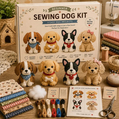 🧶Beginner-Friendly🐦DIY Fabric Animal Craft Kit – Creative Handmade Art
