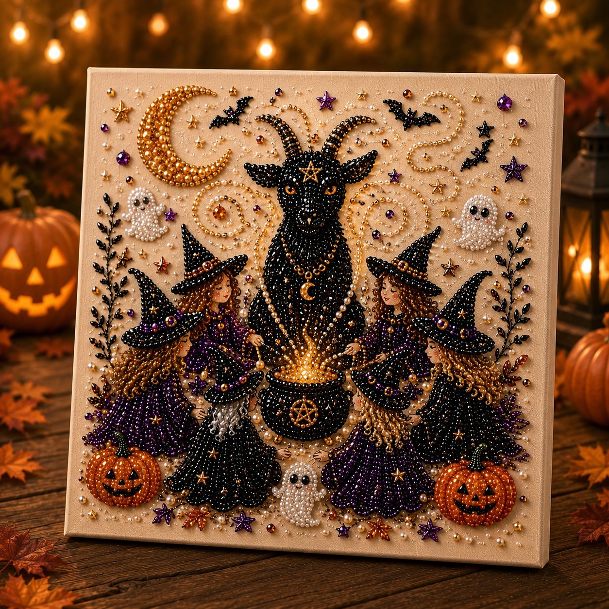 🔥Last Day 49% OFF - 🎃Halloween Theme Pearl Art DIY Kit 👻 Buy 2 Get Free Shipping📦