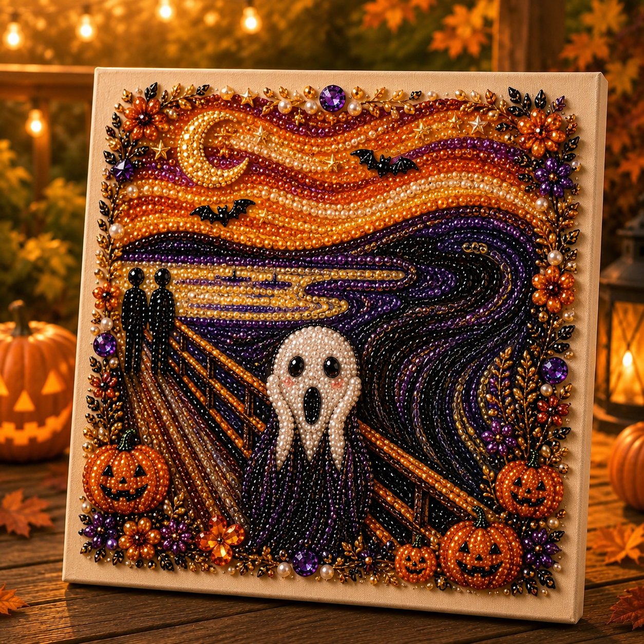 🔥Last Day 49% OFF - 🎃Halloween Theme Pearl Art DIY Kit 👻 Buy 2 Get Free Shipping📦