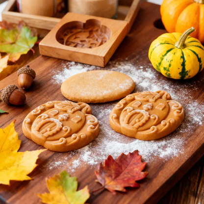 Pumpkin Wooden Cookie Cutter