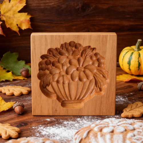 Chamomile Wooden Cookie Cutter
