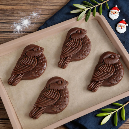 Bullfinch Wooden Cookie Cutter