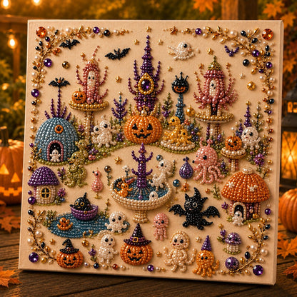 🔥Last Day 49% OFF - 🎃Halloween Theme Pearl Art DIY Kit 👻 Buy 2 Get Free Shipping📦