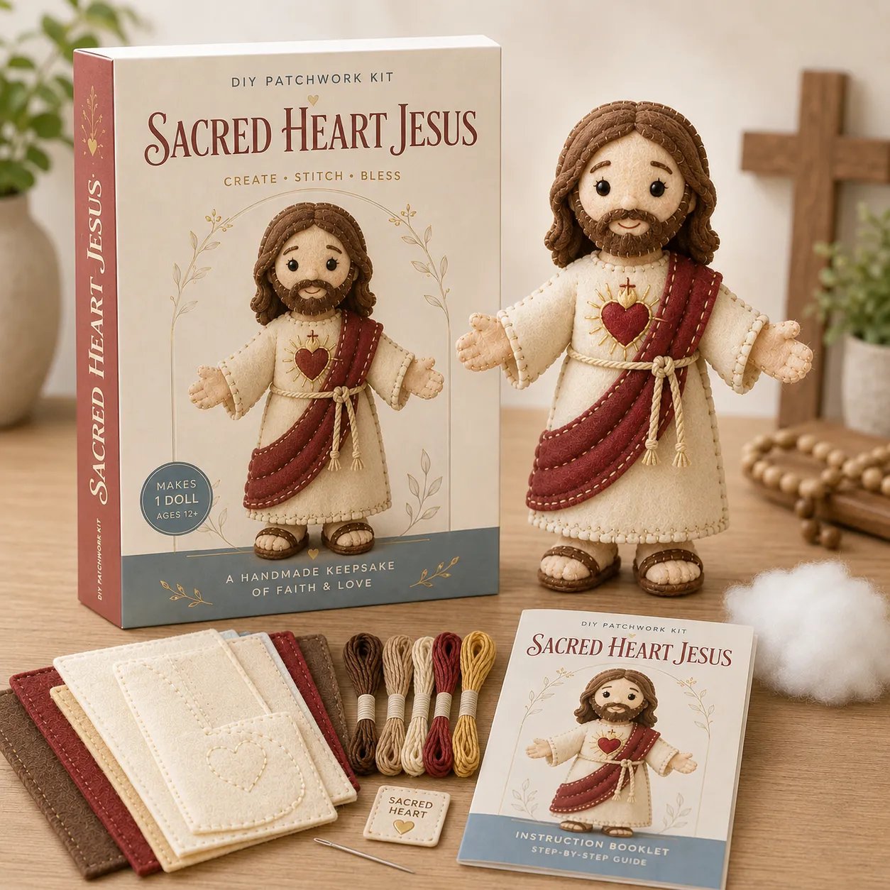 🔥LAST DAY 50% OFF - ✝️ Faith & Blessings DIY Patchwork Kit🎁Buy 2 Free Shipping