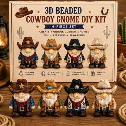 🔥LAST DAY 50% OFF - 🍄3D Beaded Gnome DIY Kit