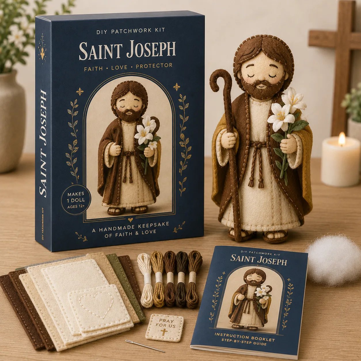 🔥LAST DAY 50% OFF - ✝️ Faith & Blessings DIY Patchwork Kit🎁Buy 2 Free Shipping