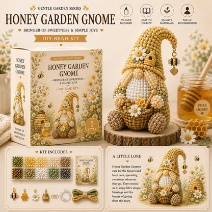 🔥Last Day BUY 3 GET 1 FREE💕Cozy Gnome DIY Bead Kit Collection– Collect All 12 Gnome