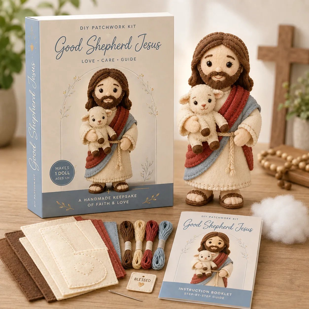🔥LAST DAY 50% OFF - ✝️ Faith & Blessings DIY Patchwork Kit🎁Buy 2 Free Shipping